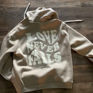 Cute light brown hoodie